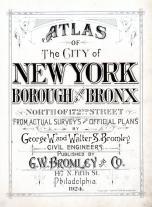 Bronx 1923 Vol 2 Revised 1926 North of 172nd Street 